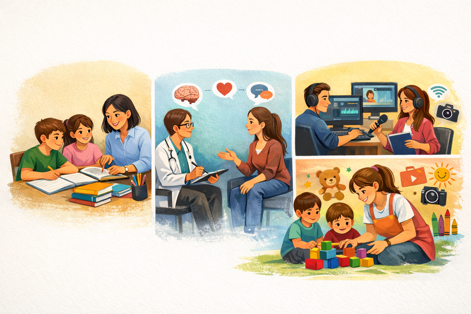 Descripción de la labor de Educación